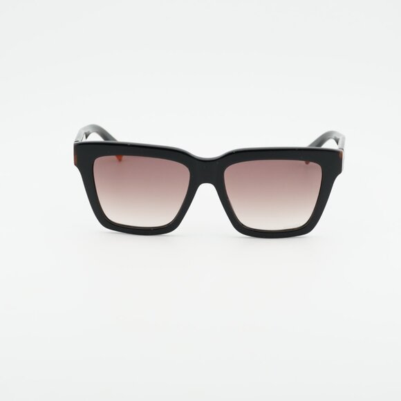 Missoni MIS 0132/S 0807 HA Sunglasses Black Square Frame, Brown Lenses main image 4